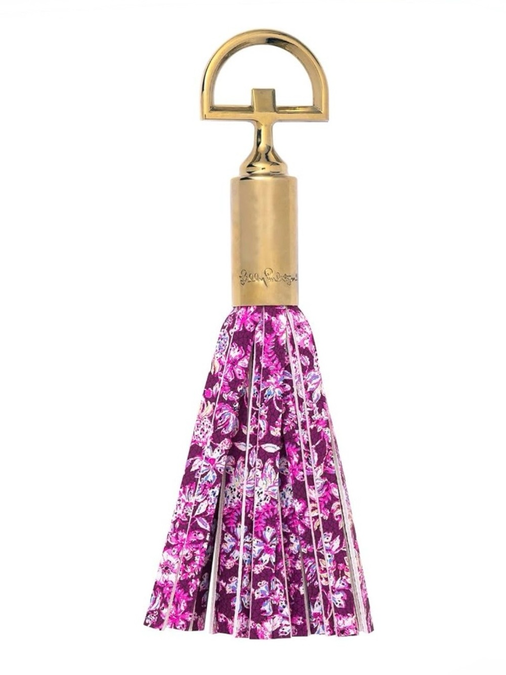 Lilly Pulitzer nwt Pink tassel Bottle Opener Amarena Cherry